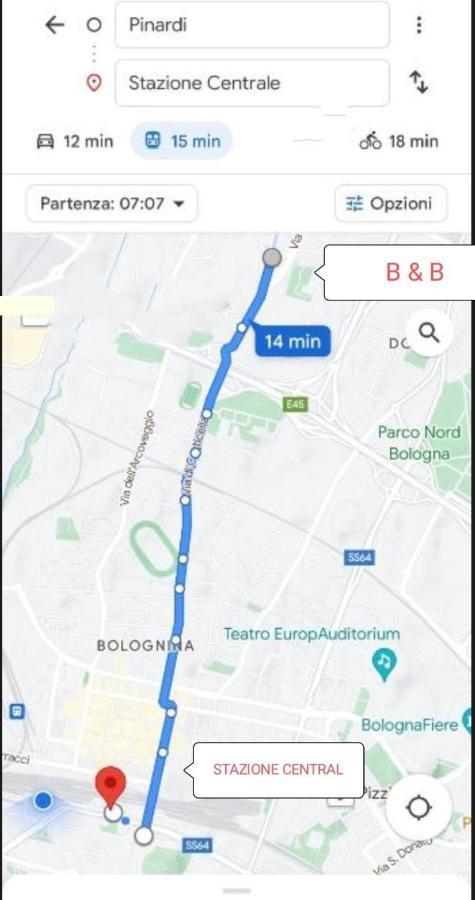 Bologna Vista Parco Apartment 2 Letti Matrimoniali Екстериор снимка